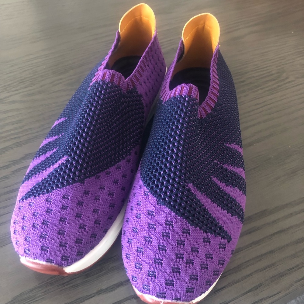 Purple comfortable shoes